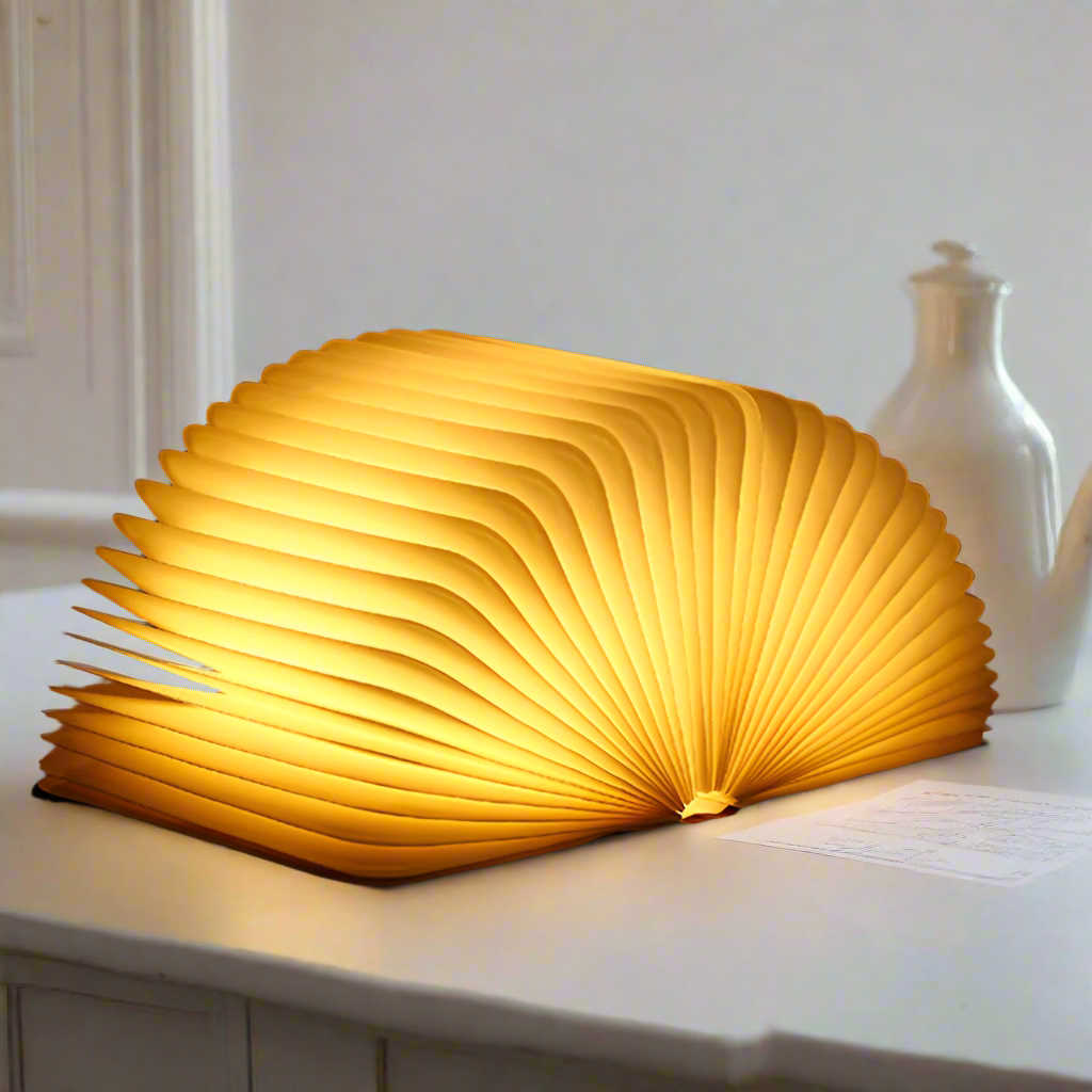 LivreLumière – Oplaadbare LED-lamp in de vorm van een boek