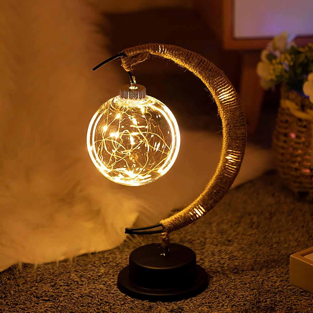LunaGlow – LED decoratieve lamp in de vorm van een maan