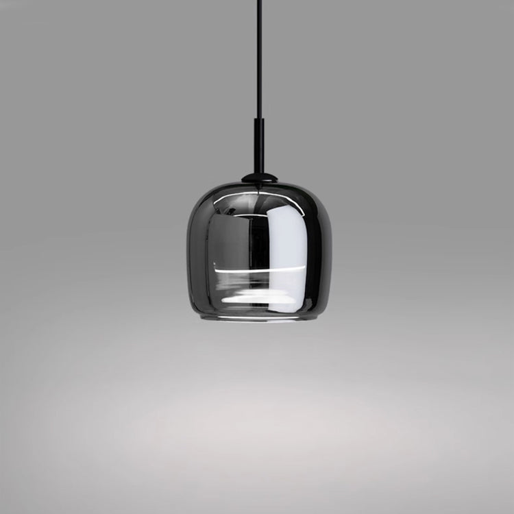NoirNorse – Noordse hanglamp in zwart glas