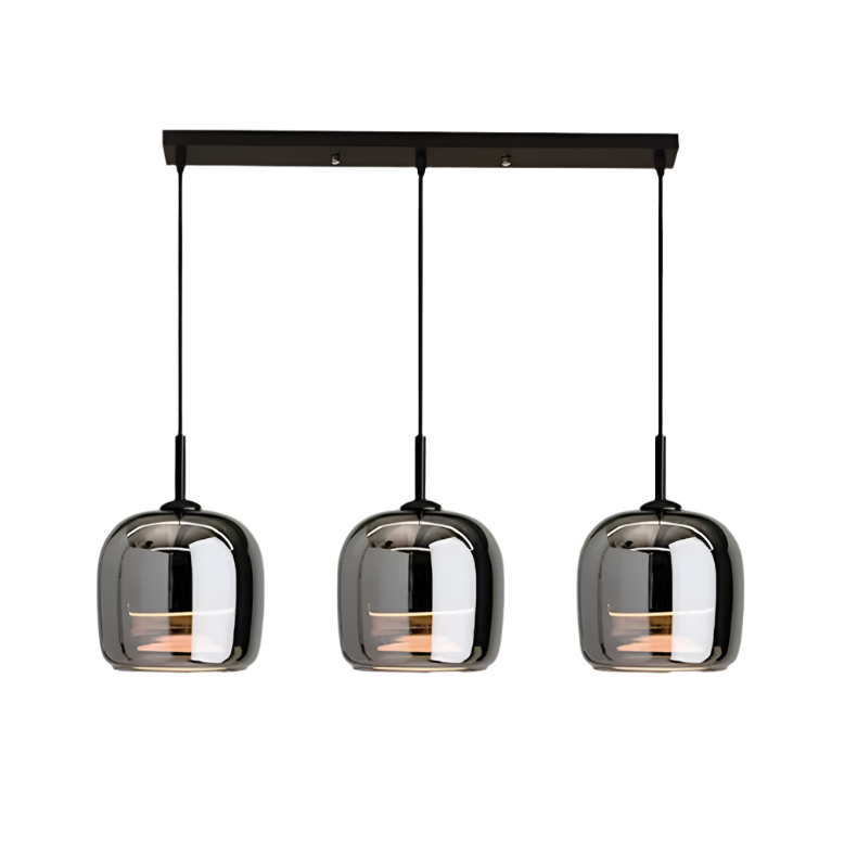 NoirNorse – Noordse hanglamp in zwart glas