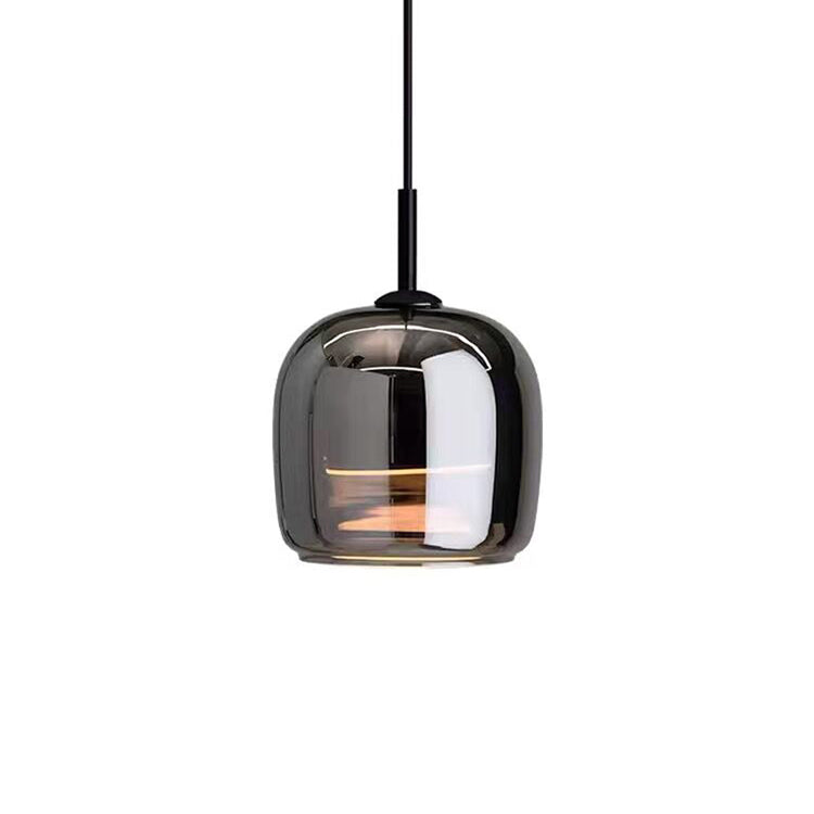 NoirNorse – Noordse hanglamp in zwart glas