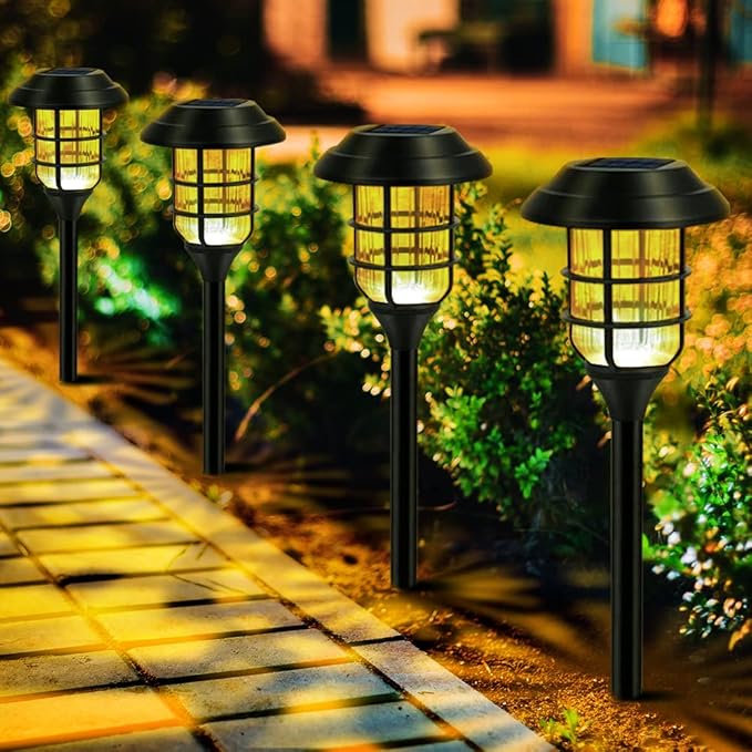SolarTorch – Set van 6 Zonne Tuinfakkels