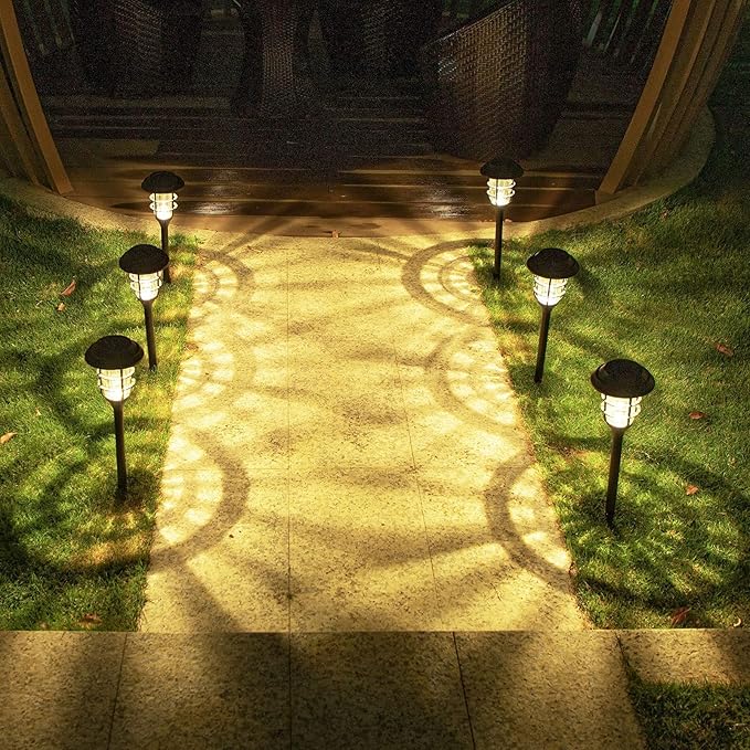 SolarTorch – Set van 6 Zonne Tuinfakkels