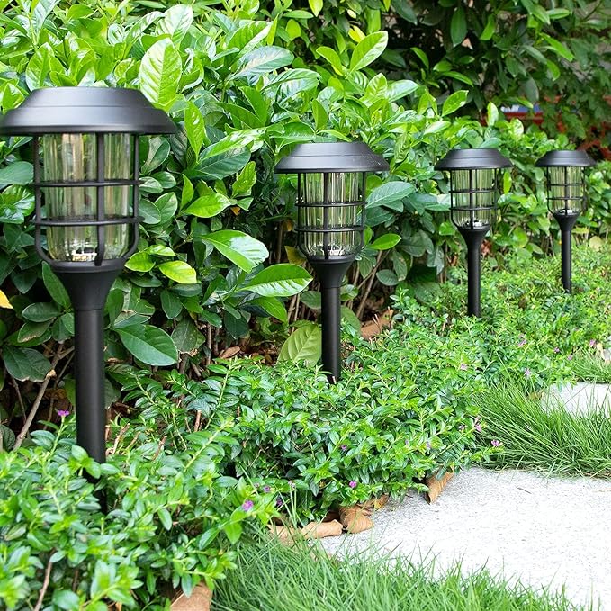 SolarTorch – Set van 6 Zonne Tuinfakkels