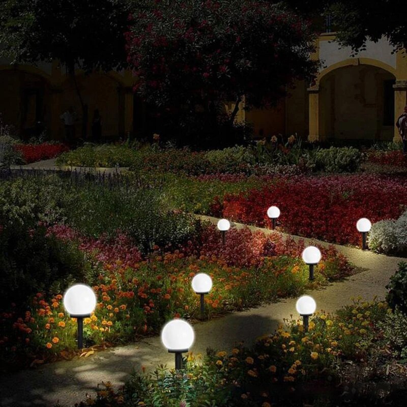 SolarGlow – Set van 2 Zonne Tuinlampen
