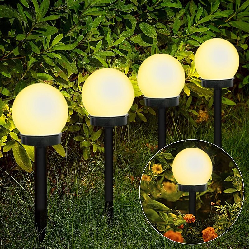 SolarGlow – Set van 2 Zonne Tuinlampen