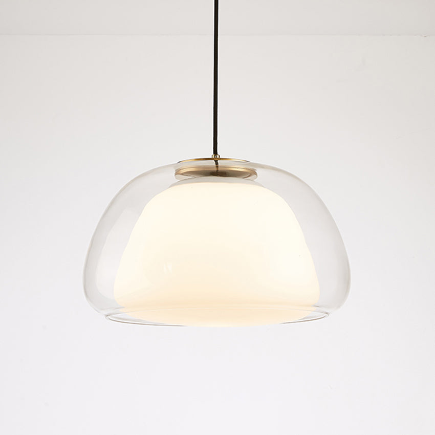 LacteaLuxe – Moderne hanglamp van melkglas