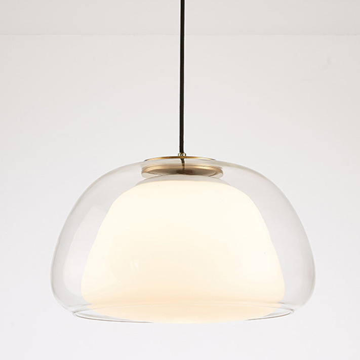 LacteaLuxe – Moderne hanglamp van melkglas