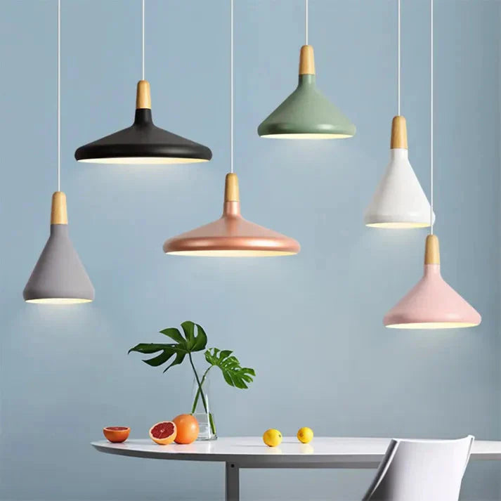 CôneChic – Franse hanglamp met macaronontwerp