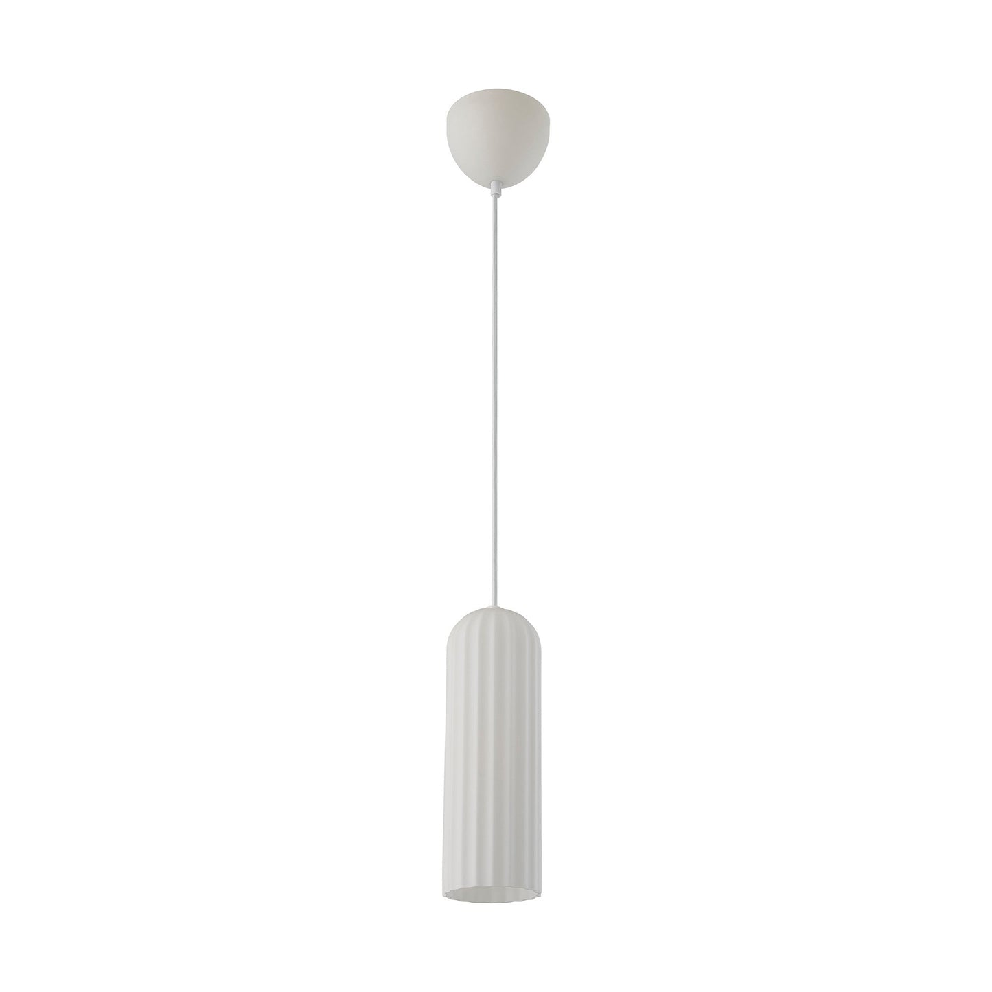 Lustrae | Hanglamp met 3 lichtpunten in geribbeld glas
