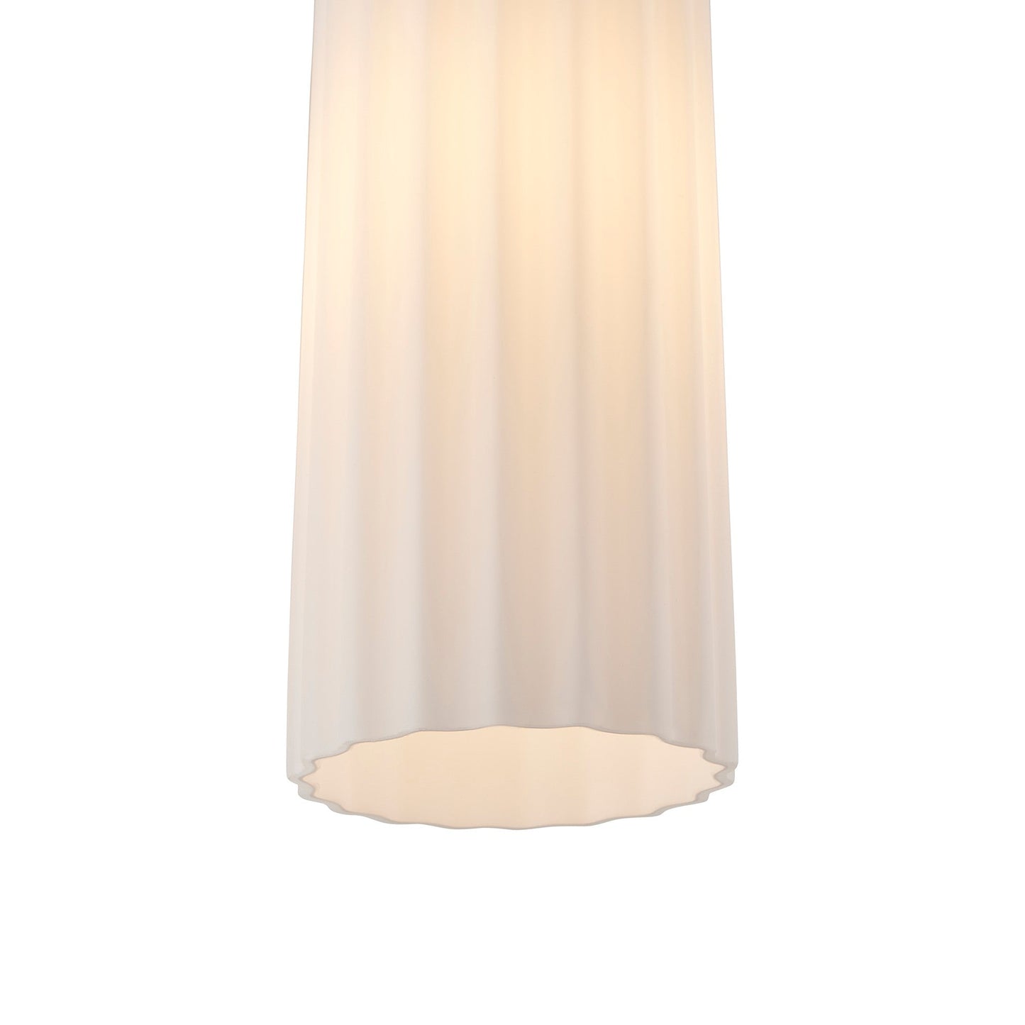 Lustrae | Hanglamp met 3 lichtpunten in geribbeld glas