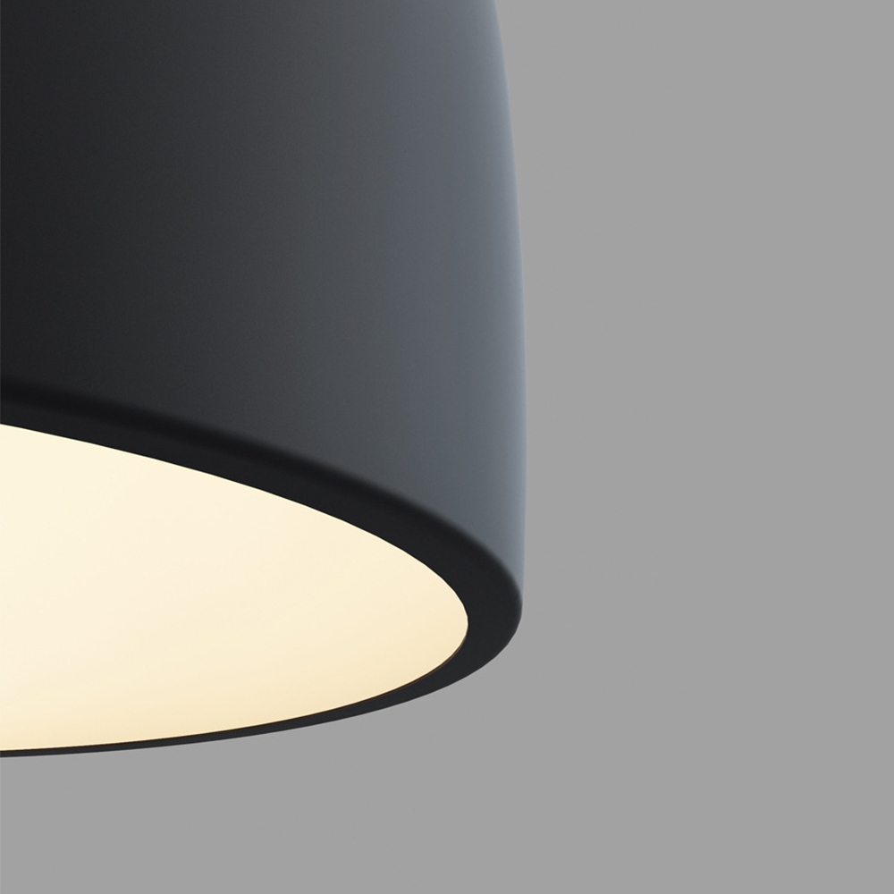 Triplum | Moderne hanglamp met drie lampen in hars