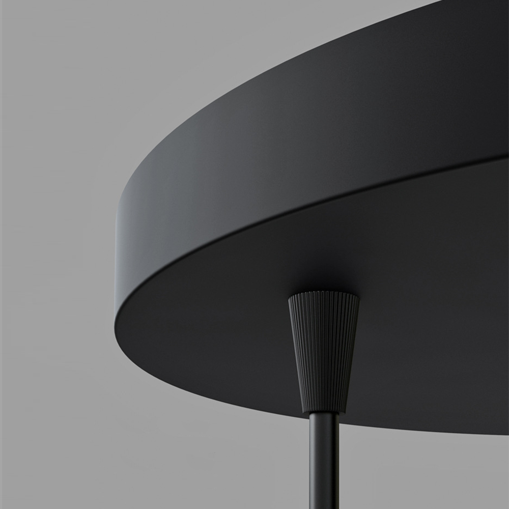 Triplum | Moderne hanglamp met drie lampen in hars