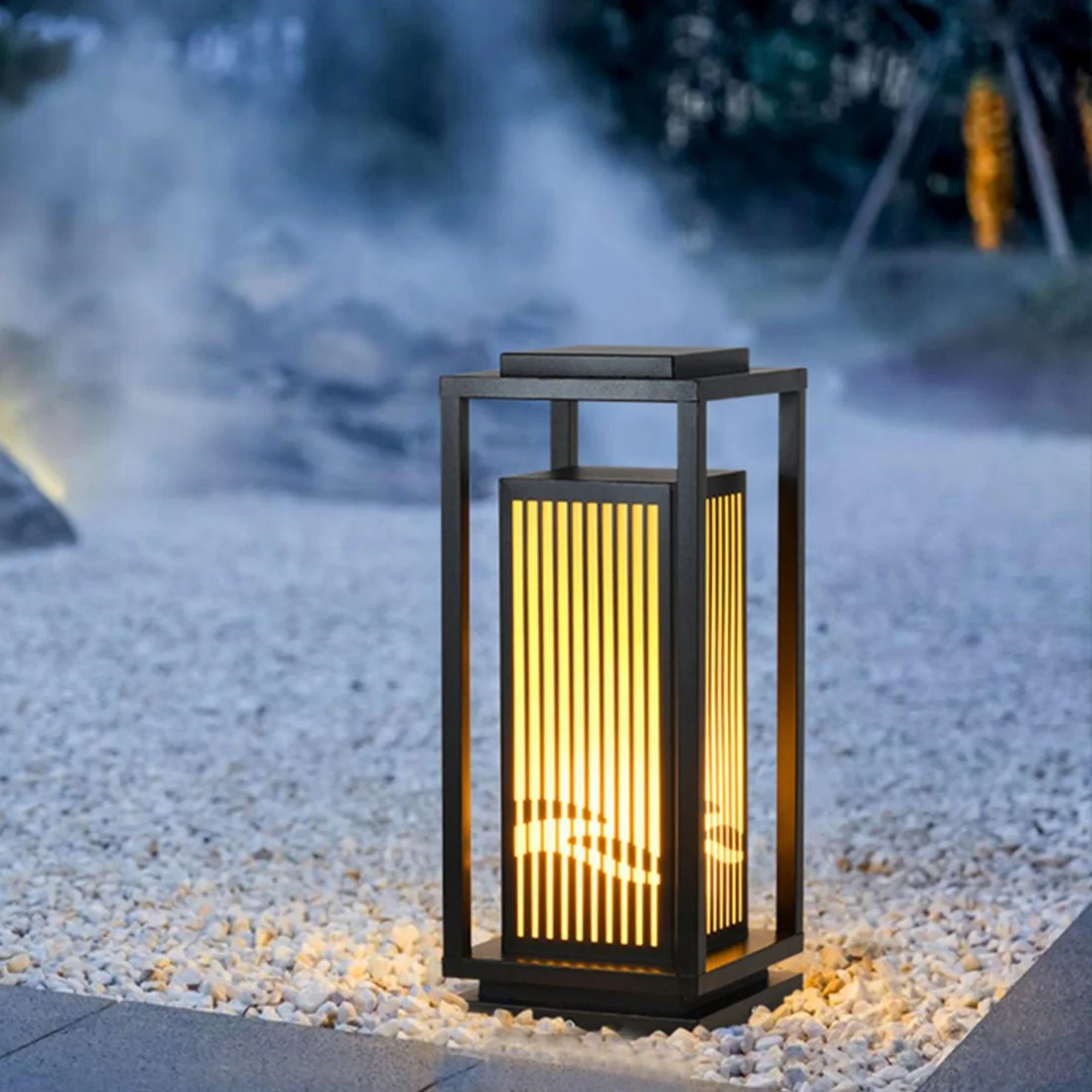 SolarCage – Buiten Zonne-energie Lamp op Paal