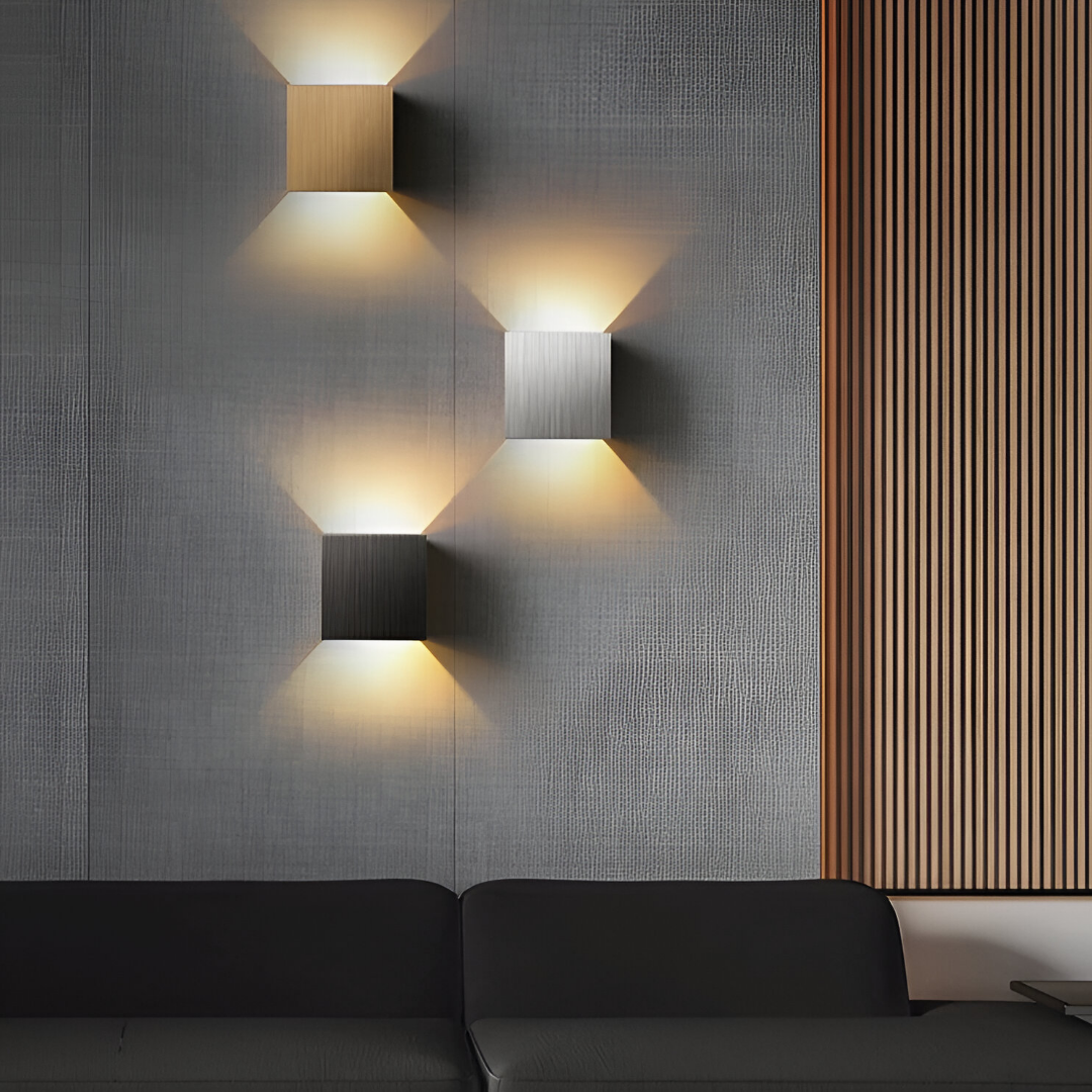 Nordic WallLight – Moderne Scandinavische LED-wandlamp – Oplaadbaar via USB