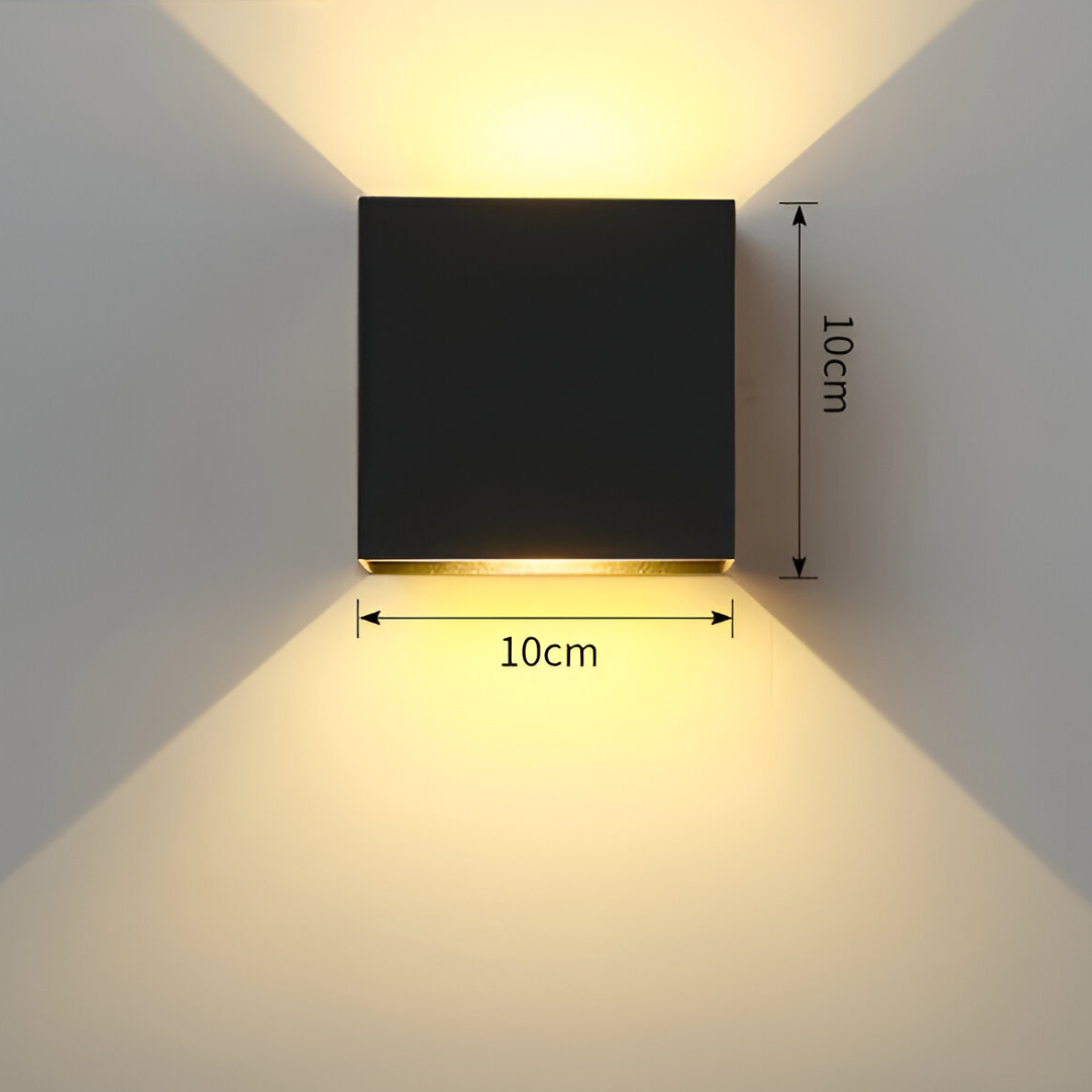 Nordic WallLight – Moderne Scandinavische LED-wandlamp – Oplaadbaar via USB