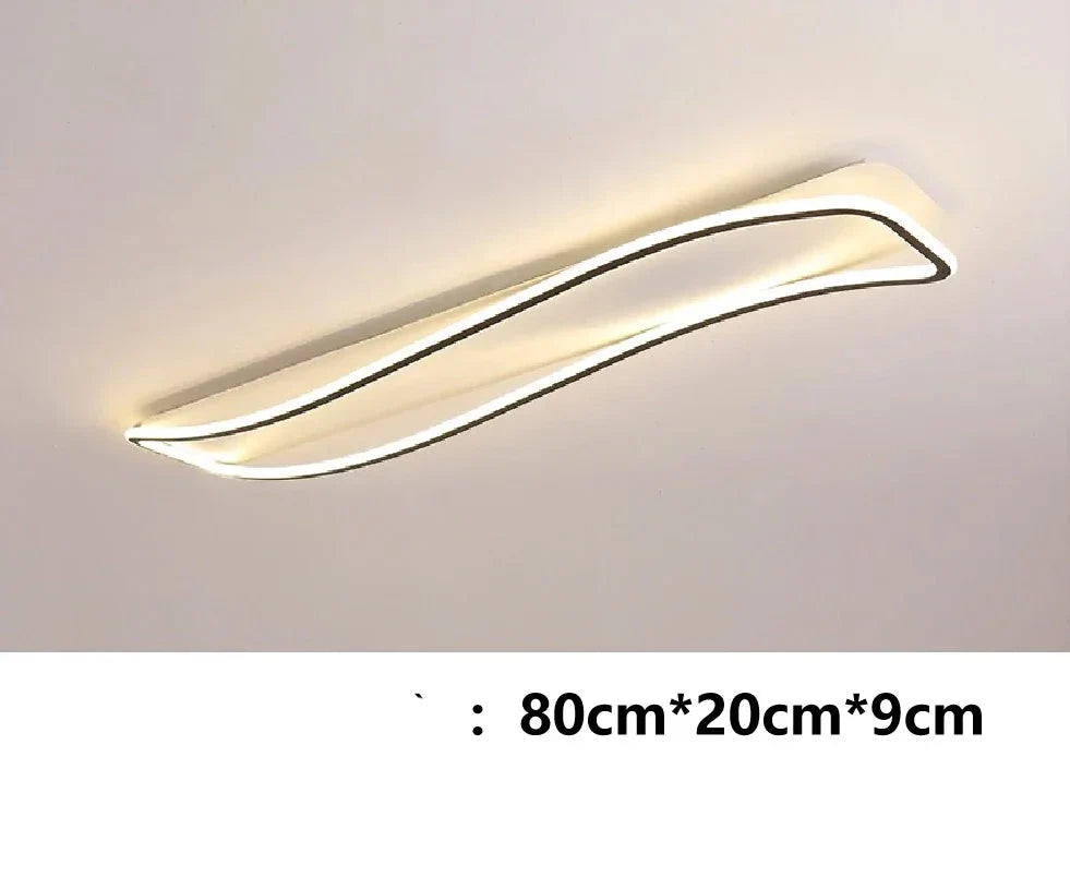 Heliava | Moderne LED-plafondlamp in gepolijst aluminium