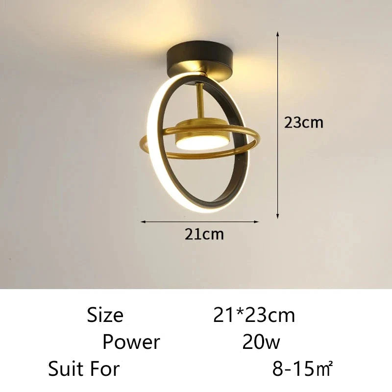 Luxenta | Moderne verstelbare LED-plafondlamp van aluminium