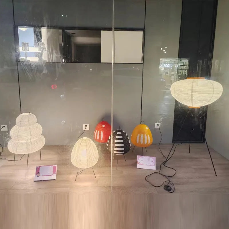 NoguchiLueur – Wabi-Sabi lamp en rijstpapier