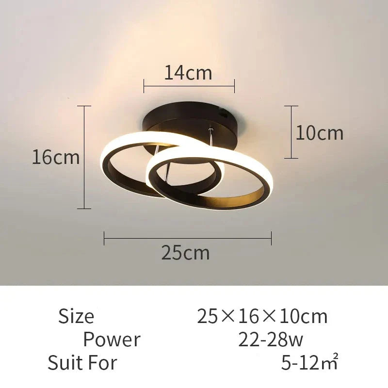 Luxenta | Moderne verstelbare LED-plafondlamp van aluminium