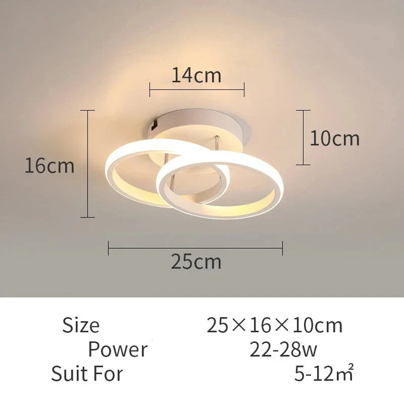 Luxenta | Moderne verstelbare LED-plafondlamp van aluminium