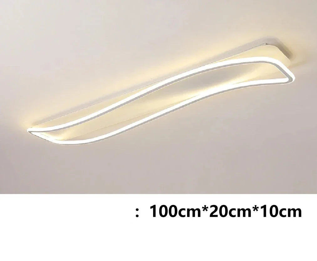 Heliava | Moderne LED-plafondlamp in gepolijst aluminium