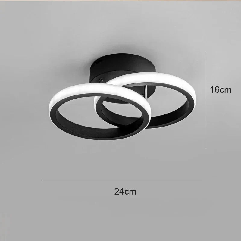 Solenya | Moderne LED-plafondlamp met 3 kleuren