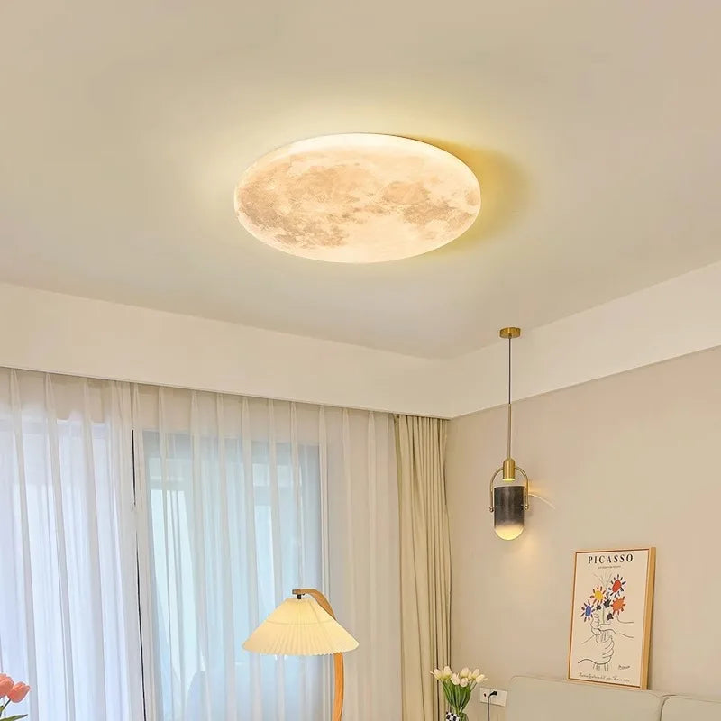 Sofeluna | LED Plafondlamp Hedendaags in Beige Acryl
