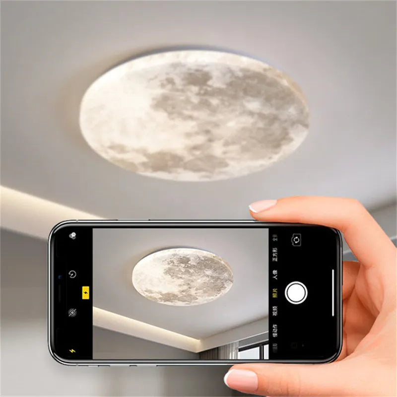 Sofeluna | LED Plafondlamp Hedendaags in Beige Acryl