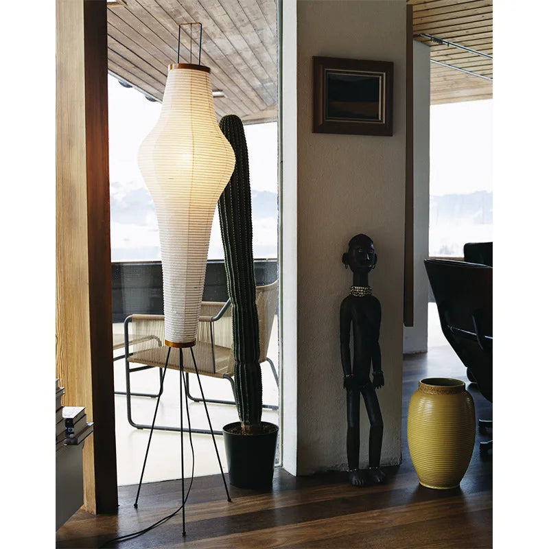 NoguchiLueur – Wabi-Sabi lamp en rijstpapier