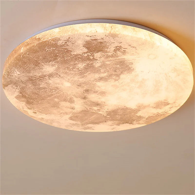 Sofeluna | LED Plafondlamp Hedendaags in Beige Acryl