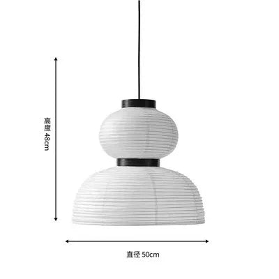 NoguchiLueur – Wabi-Sabi lamp en rijstpapier