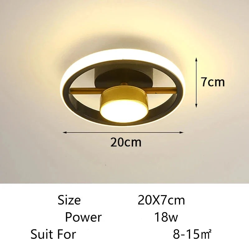 Luxenta | Moderne verstelbare LED-plafondlamp van aluminium