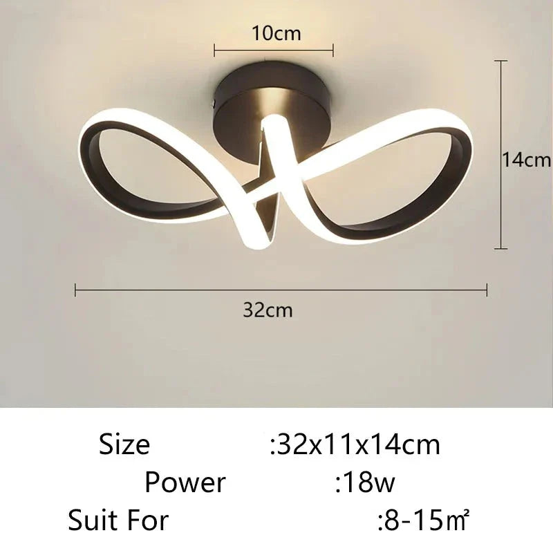 Luxenta | Moderne verstelbare LED-plafondlamp van aluminium