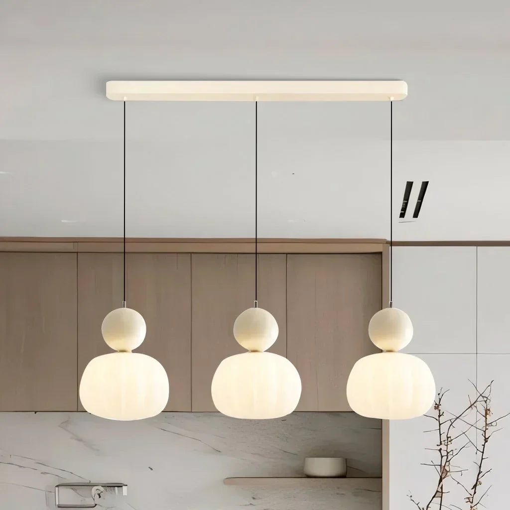 DecoScout – Art Deco hanglamp van metaal & PMMA