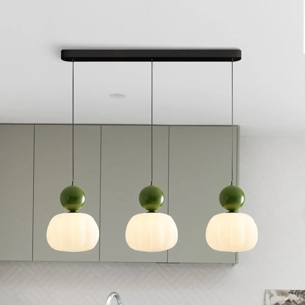 DecoScout – Art Deco hanglamp van metaal & PMMA