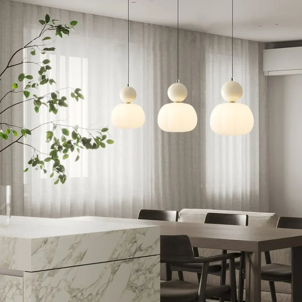 DecoScout – Art Deco hanglamp van metaal & PMMA