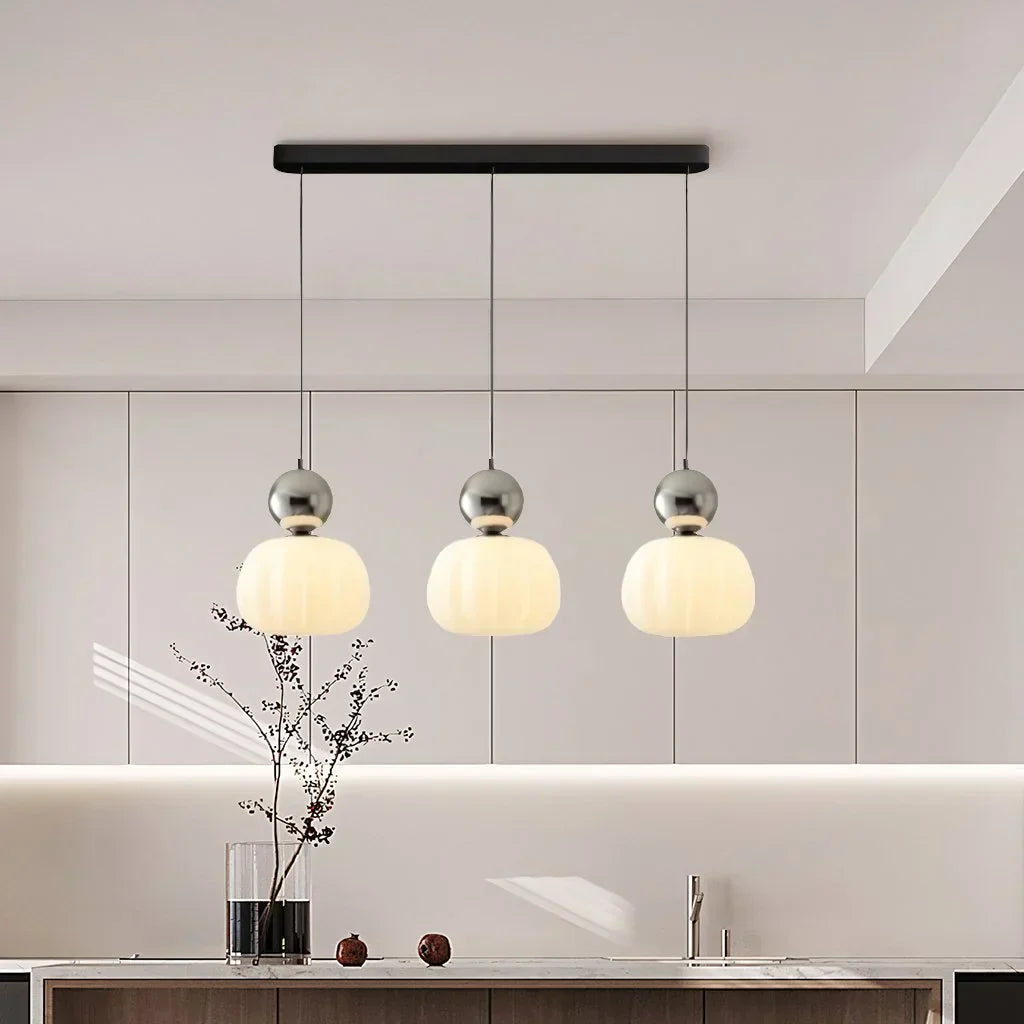 DecoScout – Art Deco hanglamp van metaal & PMMA