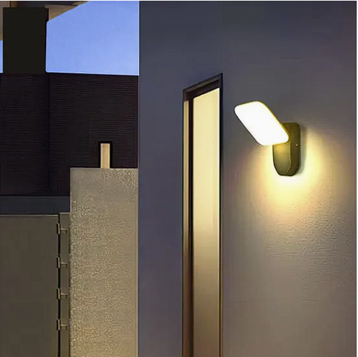 LUXORA EDGE – Moderne LED buitenmuurlamp