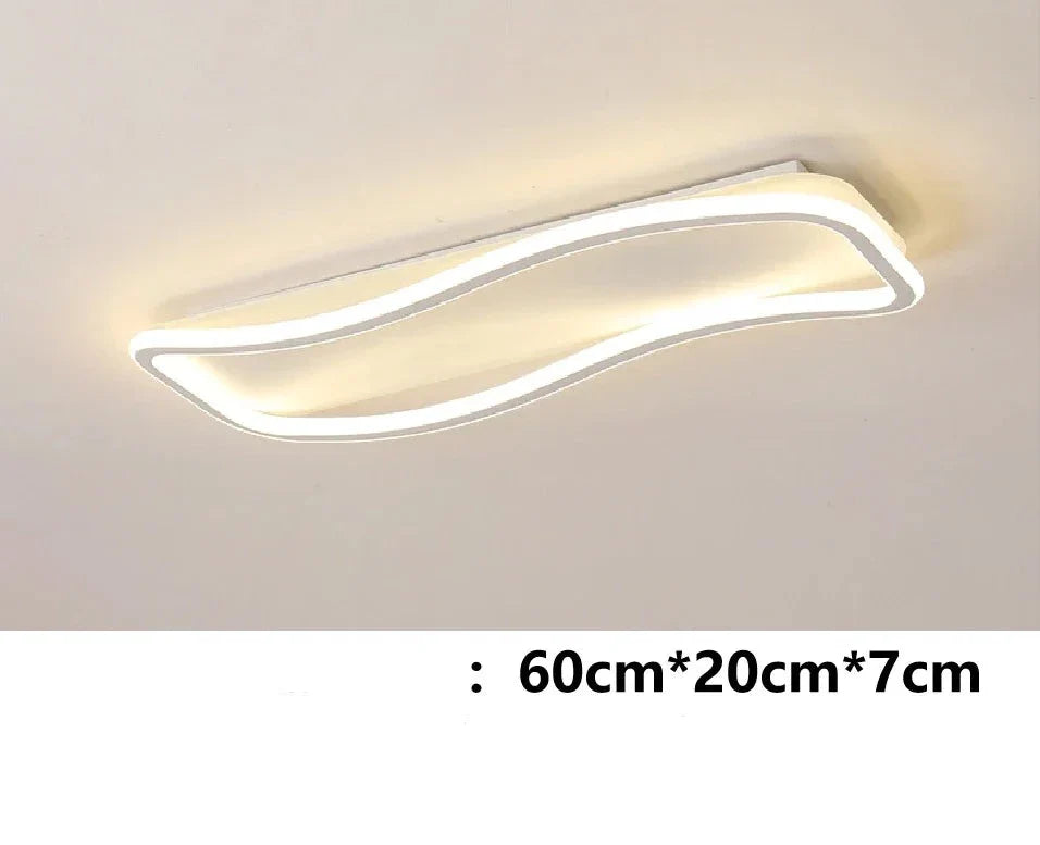 Heliava | Moderne LED-plafondlamp in gepolijst aluminium