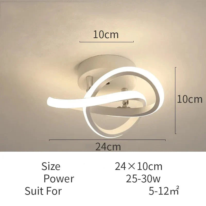 Luxenta | Moderne verstelbare LED-plafondlamp van aluminium