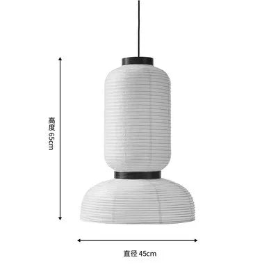NoguchiLueur – Wabi-Sabi lamp en rijstpapier