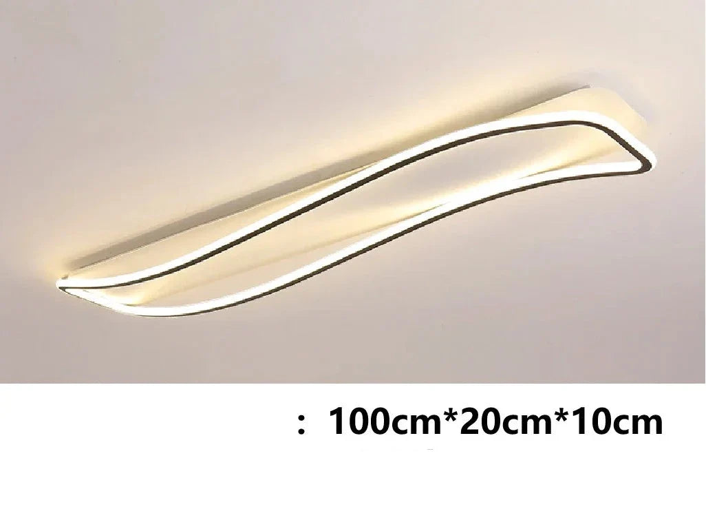 Heliava | Moderne LED-plafondlamp in gepolijst aluminium