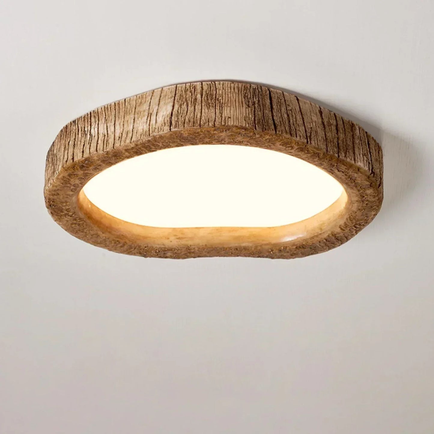 TimberGlow – Dæmpbar Træloftlampe