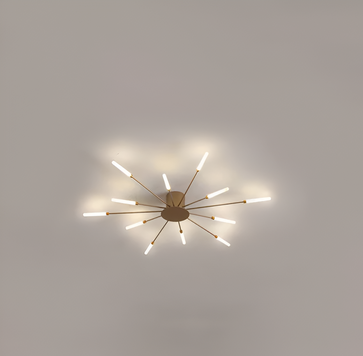 SpiraBright | LED Plafondlamp Noord-Europees met Vuurwerk Design