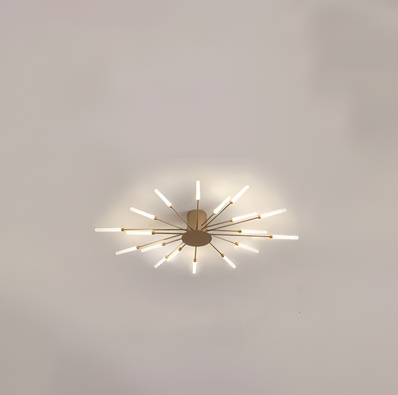 SpiraBright | LED Plafondlamp Noord-Europees met Vuurwerk Design