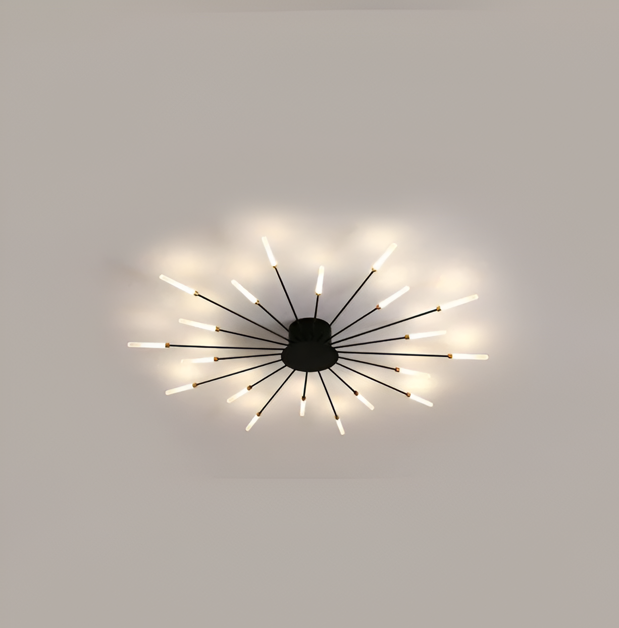 SpiraBright | LED Plafondlamp Noord-Europees met Vuurwerk Design