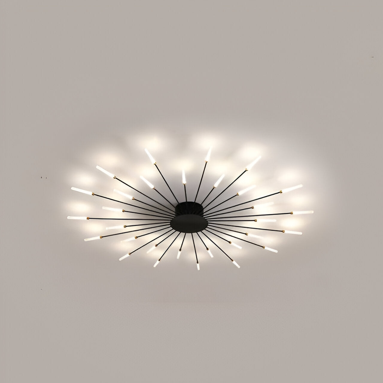 SpiraBright | LED Plafondlamp Noord-Europees met Vuurwerk Design