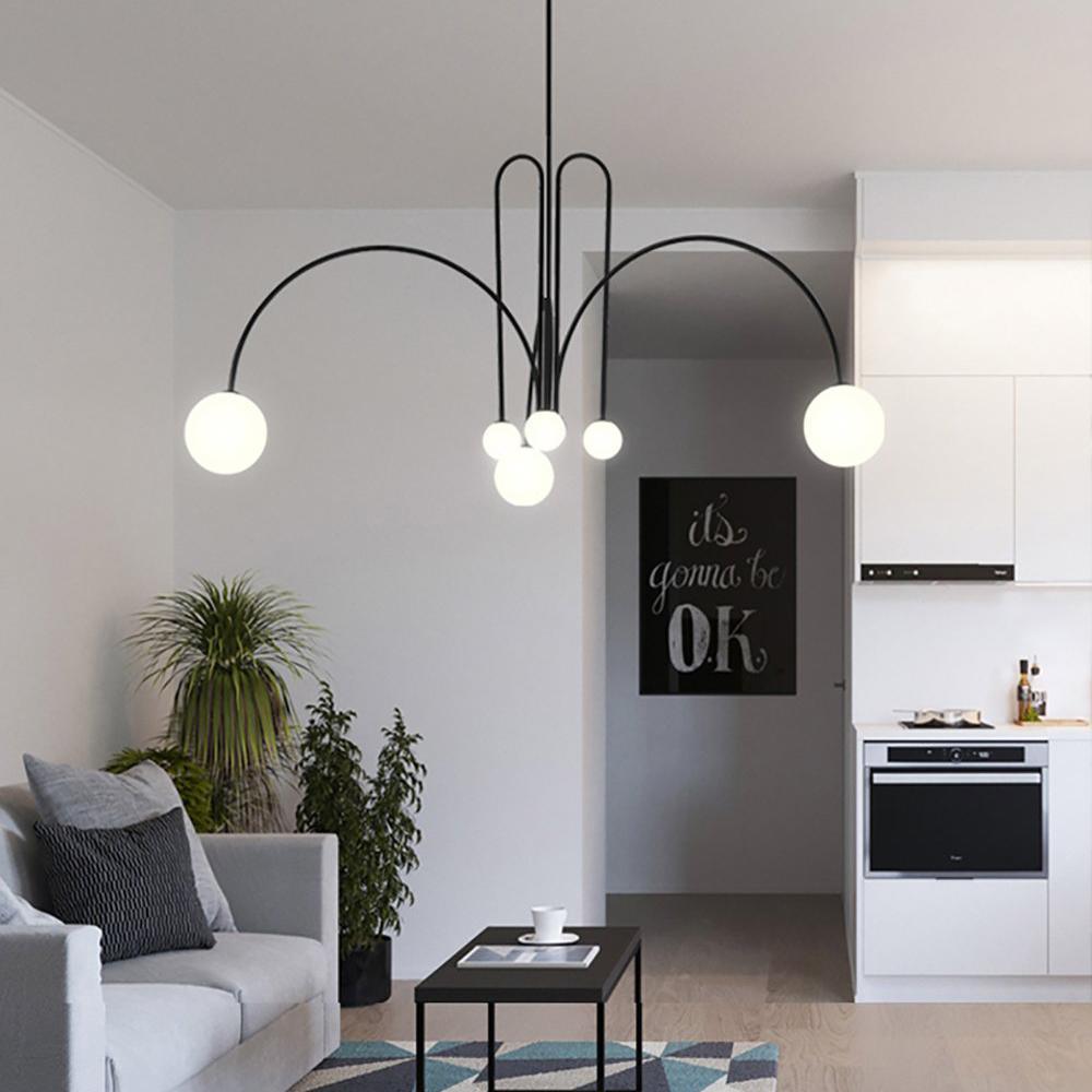 GrandCeleste – Artistieke hanglamp van metaal en glas