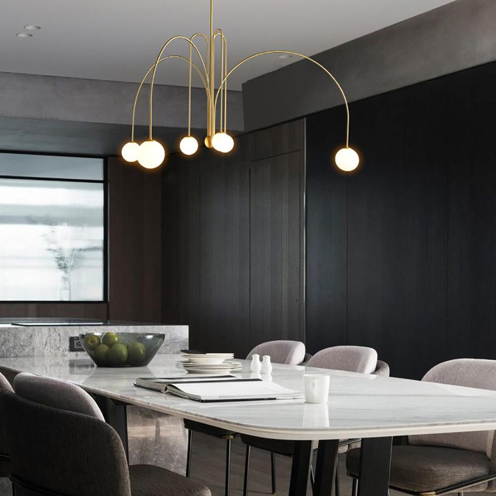 GrandCeleste – Artistieke hanglamp van metaal en glas